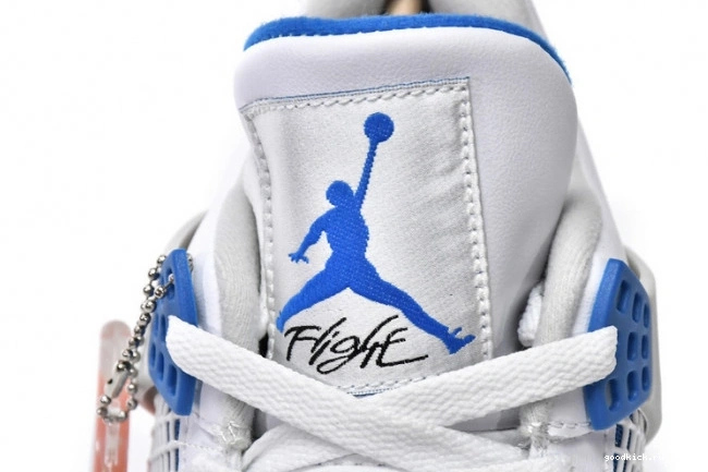 (2012) 4 Military Retro Air 308497-105 Blue Jordan 0810
